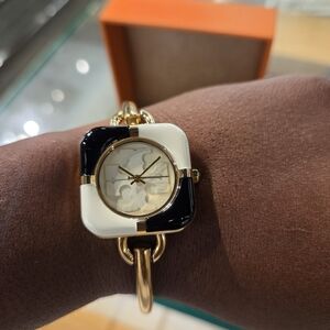 Tory Burch Black and White Women's Watch